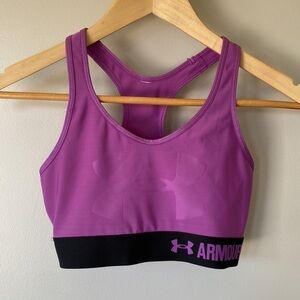 Under Armour purple sports bra